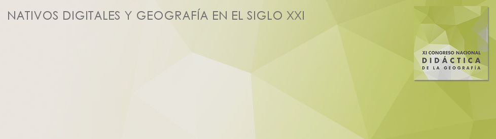XI Congreso de Didáctica de la Geografía - AGE - Asociación Española de Geografía