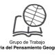 Grupo de trabajo de Historia del Pensamiento Geográfico de la AGE